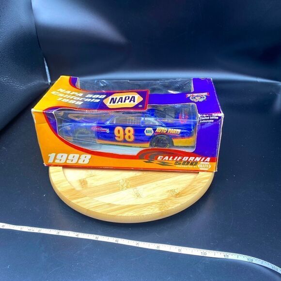 COPY - NAPA 500 California 1998 1:24 scale NASCAR #98 car NIOB with box not per… - Picture 1 of 7